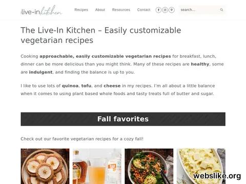 theliveinkitchen.com