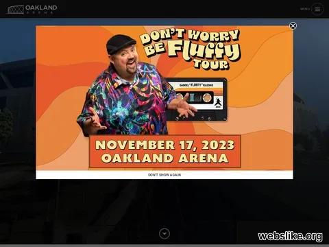 theoaklandarena.com