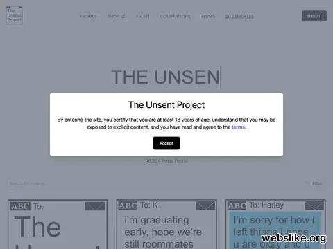 theunsentproject.com