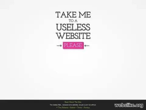 theuselessweb.com