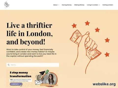 thriftylondoner.com