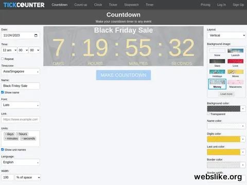 tickcounter.com