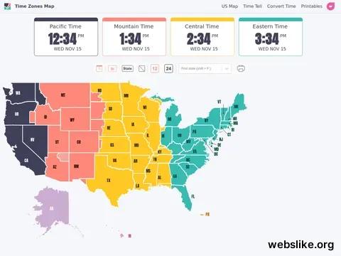 time-zones-map.com