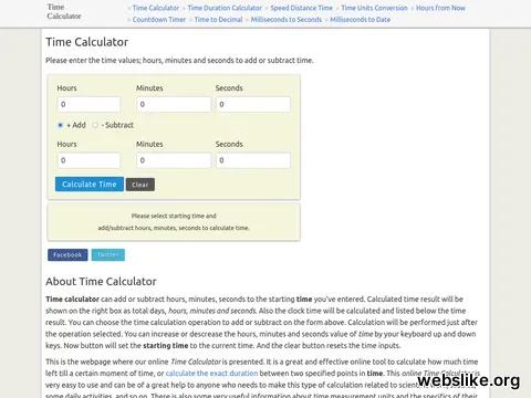 timecalculator.net