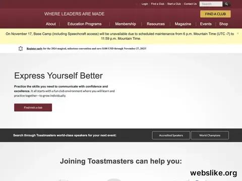 toastmasters.org