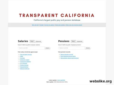 transparentcalifornia.com