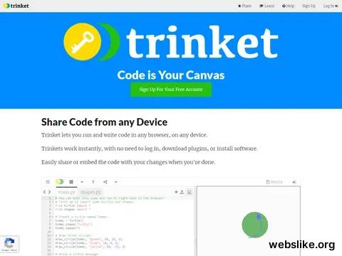 trinket.io