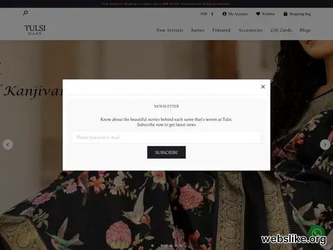 tulsisilks.co.in