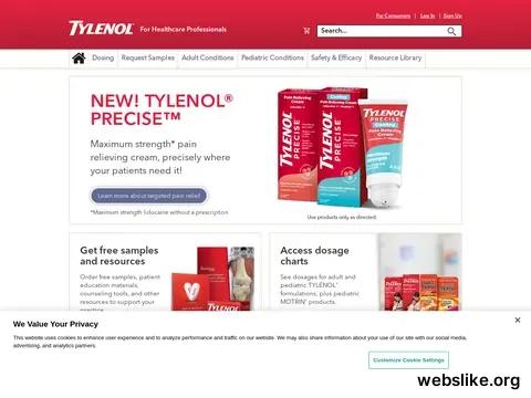 tylenolprofessional.com