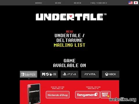 undertale.com