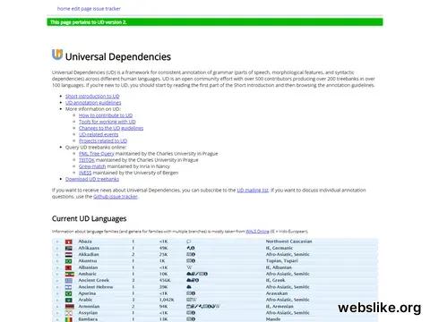 universaldependencies.org