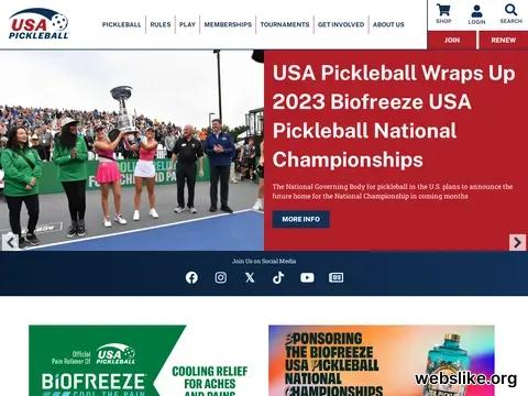 usapickleball.org