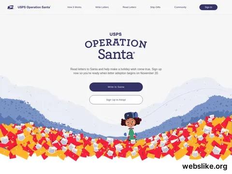 uspsoperationsanta.com