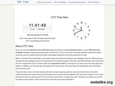 utctime.net