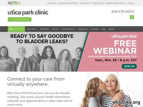 uticaparkclinic.com