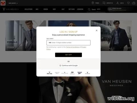 vanheusenindia.com