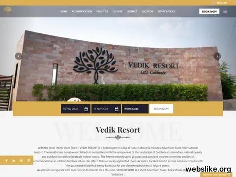 vedikresort.com