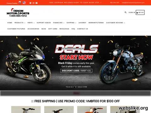 venommotorsportsusa.com