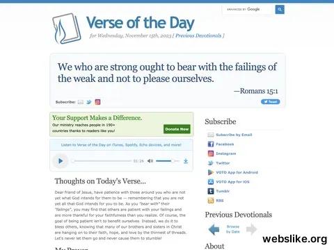 verseoftheday.com