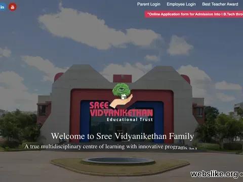 vidyanikethan.edu