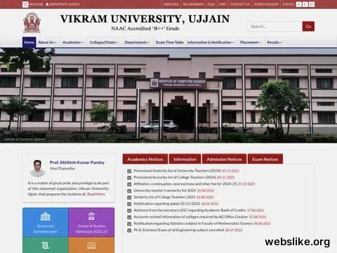 vikramuniv.ac.in