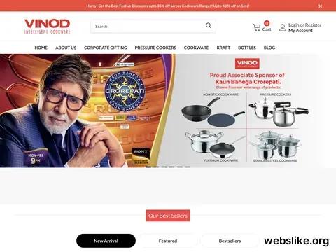 vinodcookware.com