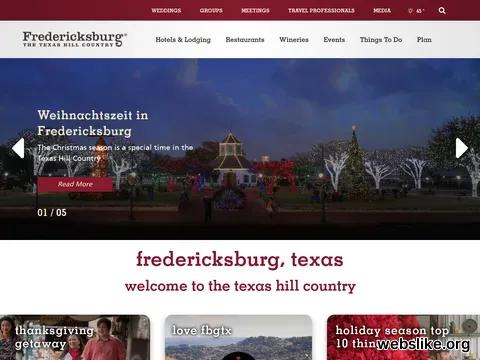 visitfredericksburgtx.com