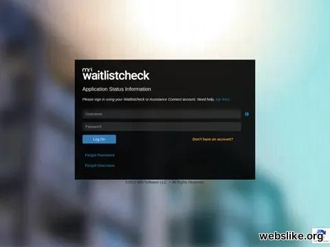 waitlistcheck.com