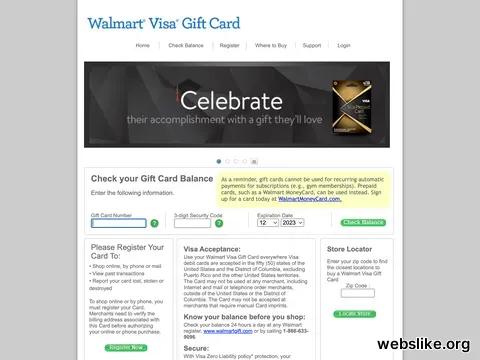 walmartgift.com