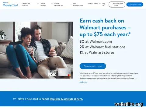 walmartmoneycard.com