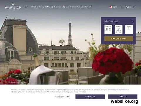 warwickhotels.com