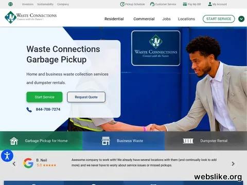 wasteconnections.com