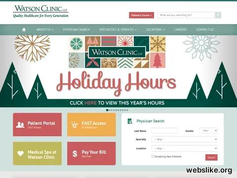 watsonclinic.com