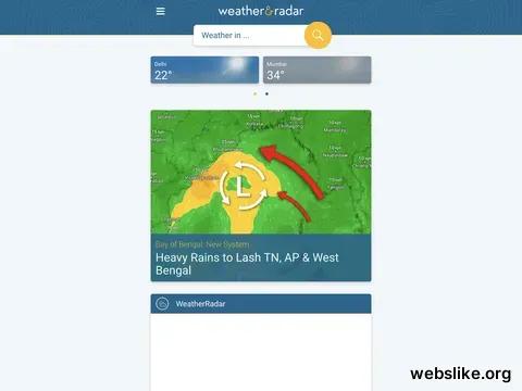 weatherandradar.in