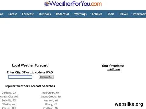 weatherforyou.com