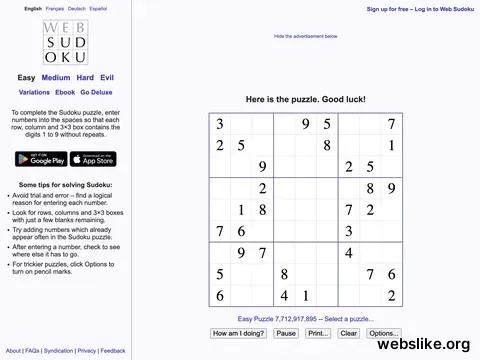 websudoku.com