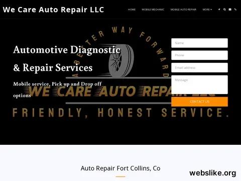 wecareautorepairco.com