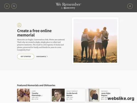 weremember.com