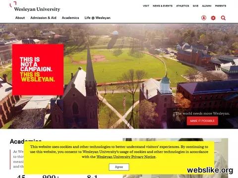 wesleyan.edu