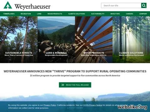 weyerhaeuser.com