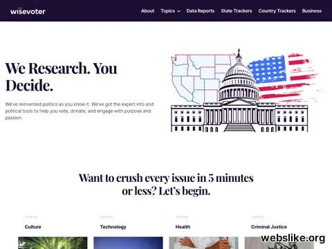 wisevoter.com