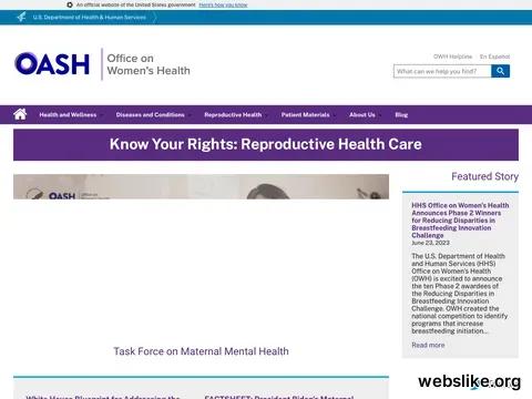 womenshealth.gov