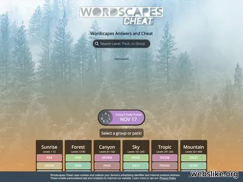 wordscapescheat.com