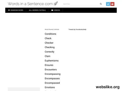 wordsinasentence.com