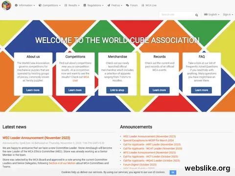 worldcubeassociation.org