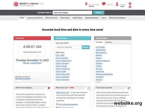 worldtimeserver.com