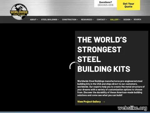 worldwidesteelbuildings.com