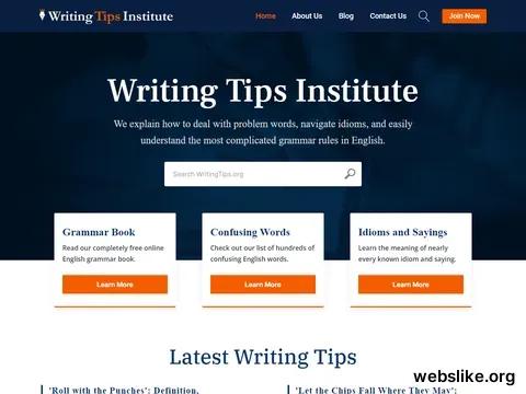 writingtips.org