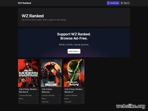 wzranked.com