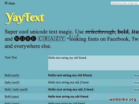 yaytext.com